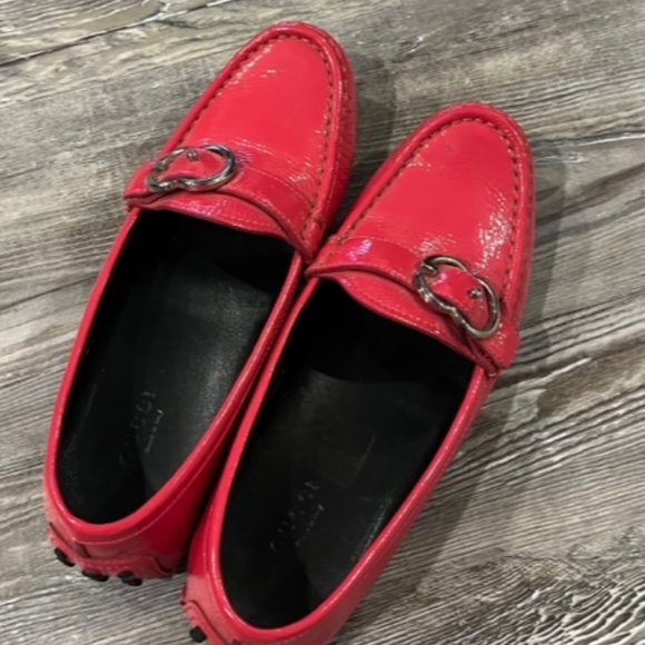 Pink GUCCI Loafers- Size 7 (37) - Picture 1 of 8